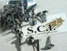 HONDA Z50 CT70 CT90 SEAT COVER CHROME BUTTONS RIVETS